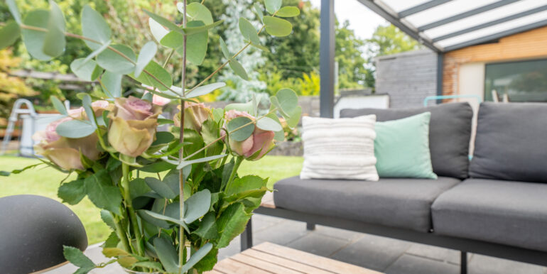 Überdachte Terrasse