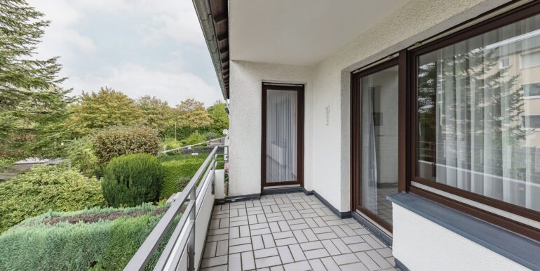 Loggia im Obergeschoss