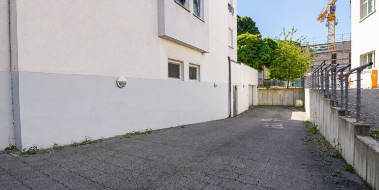 Tiefgaragenzufahrt