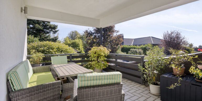 Überdachte Terrasse
