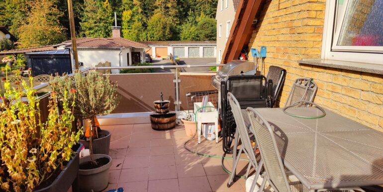 Dachterrasse DG