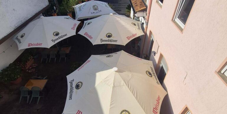 Blick in den Innenhof
