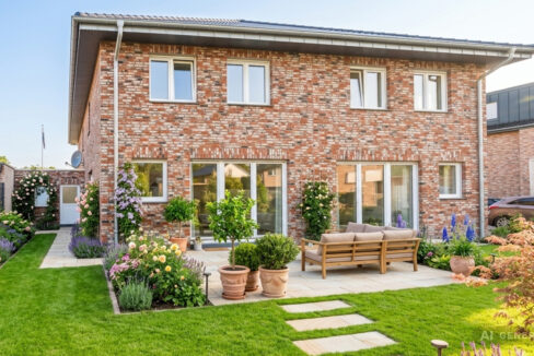 Garten KI generiert