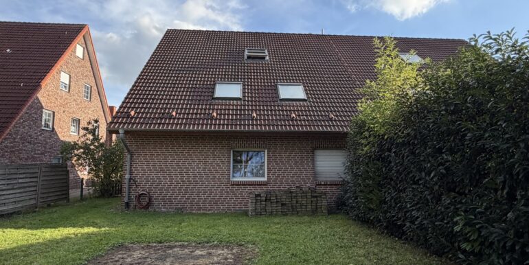 Gartenansicht / Gartennutzung