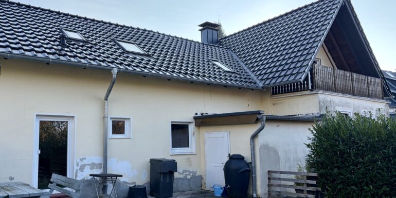 Terrasse der 2. Wohneinheit
